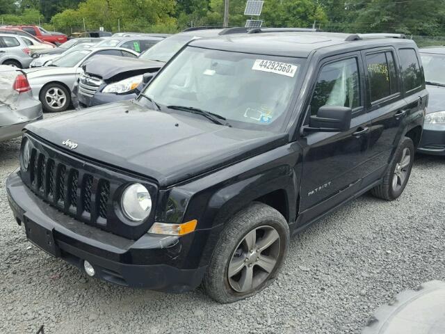 1C4NJRFBXGD745745 - 2016 JEEP PATRIOT LA BLACK photo 2