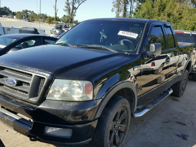 1FTPX14584NB30686 - 2004 FORD F150 BLACK photo 2