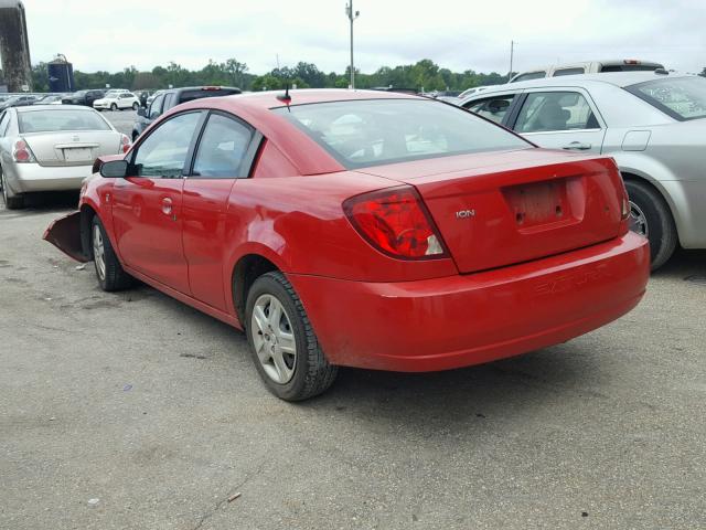 1G8AN15F76Z100023 - 2006 SATURN ION LEVEL RED photo 3