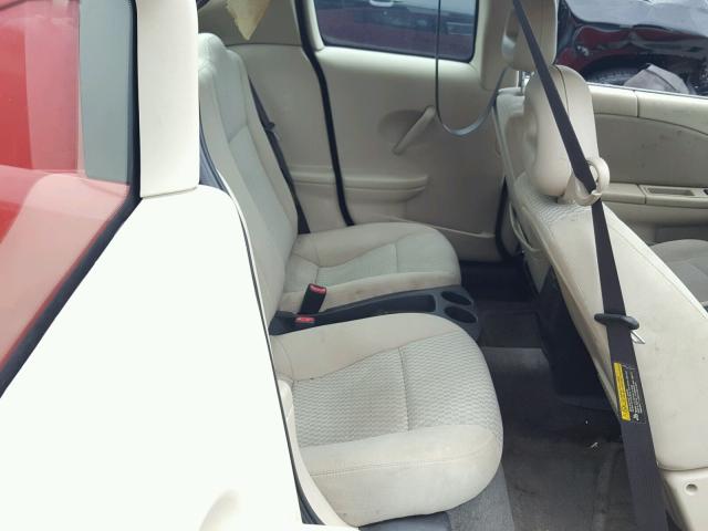 1G8AN15F76Z100023 - 2006 SATURN ION LEVEL RED photo 6
