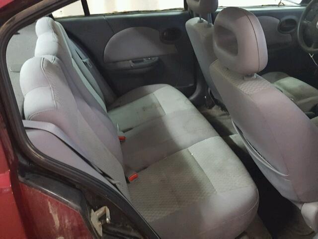1G8AZ52F55Z177326 - 2005 SATURN ION LEVEL MAROON photo 6