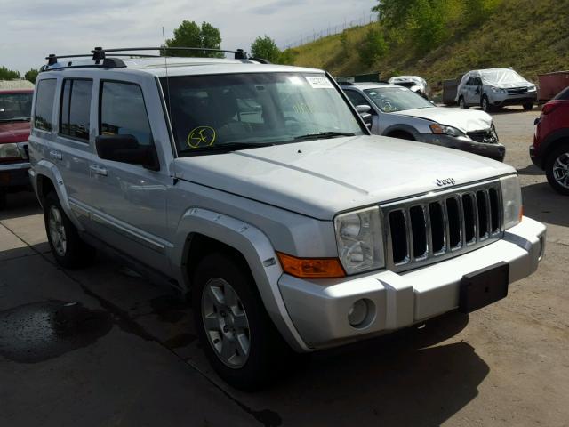 1J8HG58266C170493 - 2006 JEEP COMMANDER SILVER photo 1