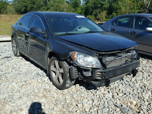 1G1ZC5E04CF363903 - 2012 CHEVROLET MALIBU 1LT BLACK photo 1