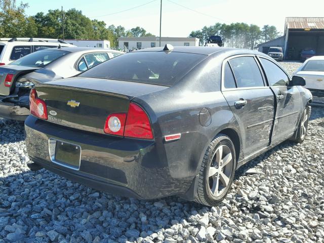 1G1ZC5E04CF363903 - 2012 CHEVROLET MALIBU 1LT BLACK photo 4