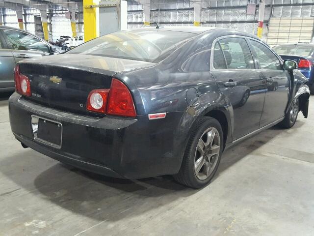1G1ZH57B28F176764 - 2008 CHEVROLET MALIBU 1LT შავი ფოტო 4