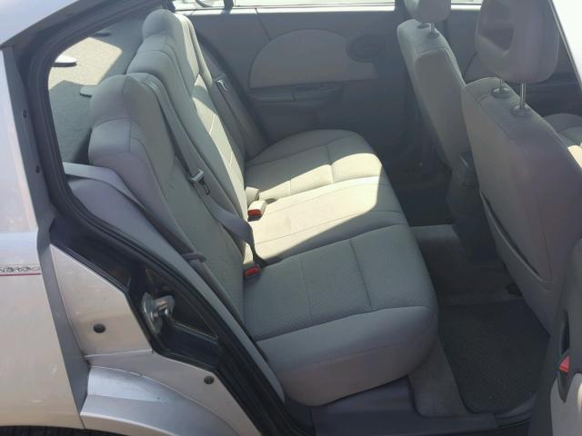 1G8AJ52F45Z113365 - 2005 SATURN ION LEVEL SILVER photo 6