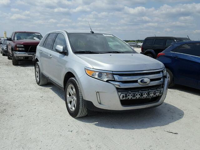 2FMDK3JC3CBA94718 - 2012 FORD EDGE SEL SILVER photo 1