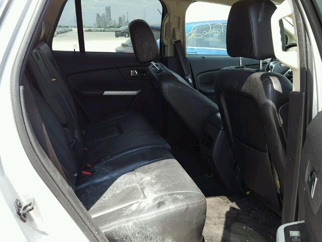 2FMDK3JC3CBA94718 - 2012 FORD EDGE SEL SILVER photo 6