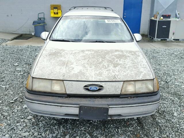 1FACP57U1MA229422 - 1991 FORD TAURUS GRAY photo 9