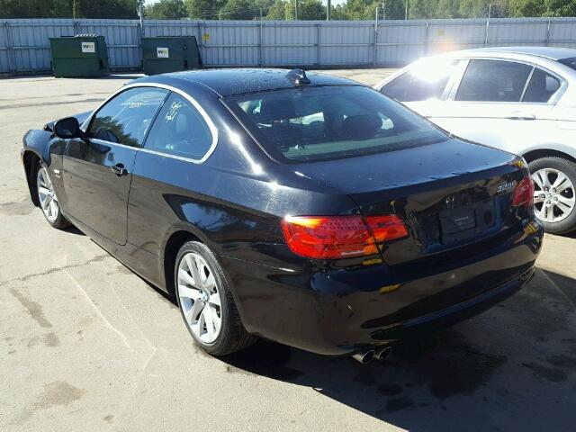 WBAKF3C57BE442504 - 2011 BMW 328 XI BLACK photo 3