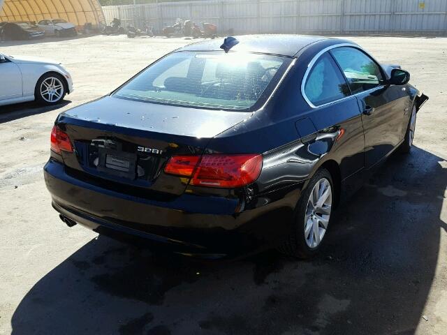 WBAKF3C57BE442504 - 2011 BMW 328 XI BLACK photo 4