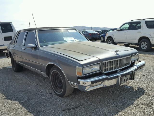1G1BU51H3HX108459 - 1987 CHEVROLET CAPRICE CL 灰色 照片 1
