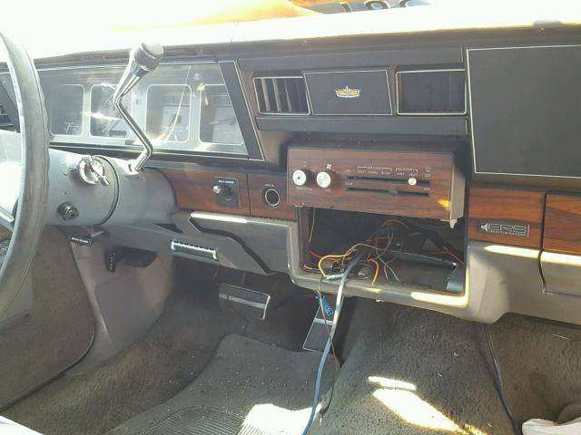 1G1BU51H3HX108459 - 1987 CHEVROLET CAPRICE CL 灰色 照片 9