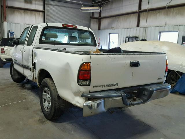 5TBRN34153S390861 - 2003 TOYOTA TUNDRA ACC WHITE photo 3