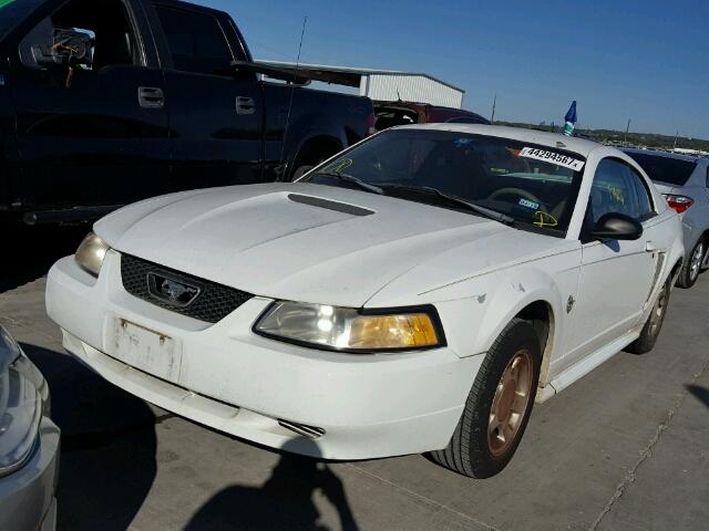 1FAFP4044XF128657 - 1999 FORD MUSTANG WHITE photo 2