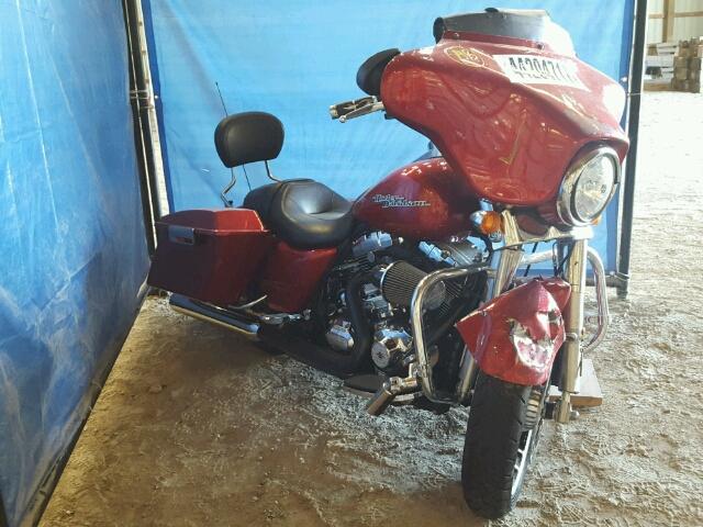 1HD1KBM15CB676108 - 2012 HARLEY-DAVIDSON FLHX STREE RED photo 1