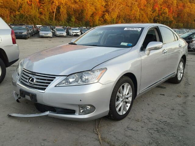 JTHBK1EG8B2463816 - 2011 LEXUS ES 350 SILVER photo 2