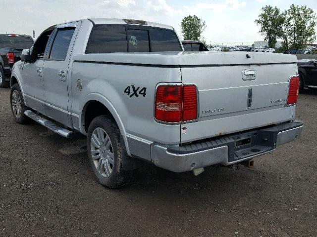 5LTPW18547FJ04191 - 2007 LINCOLN MARK LT SILVER photo 3