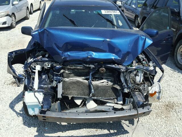 2T1BR32E55C507174 - 2005 TOYOTA COROLLA CE BLUE photo 7