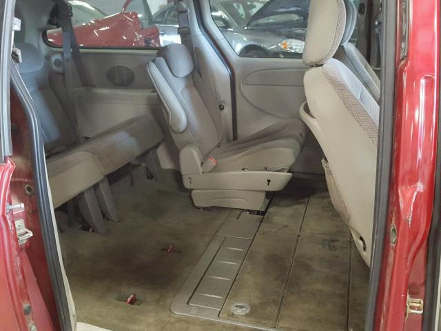 2A4GP54L77R141010 - 2007 CHRYSLER TOWN & COU 栗色 照片 6