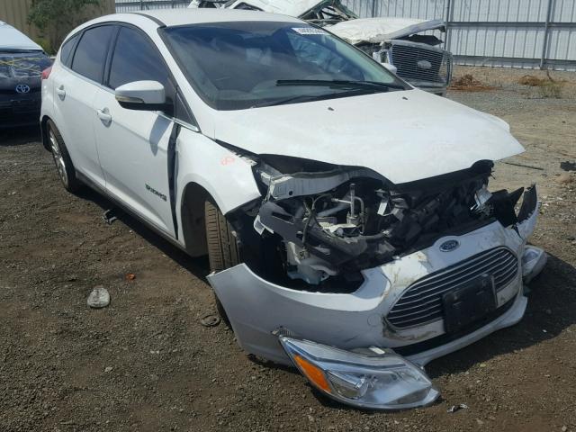 1FADP3R42DL125984 - 2013 FORD FOCUS BEV WHITE photo 1