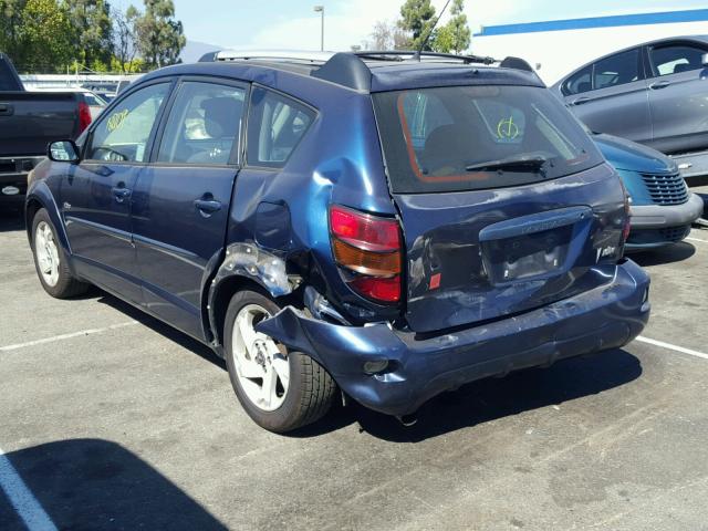 5Y2SL62803Z473208 - 2003 PONTIAC VIBE BLUE photo 3