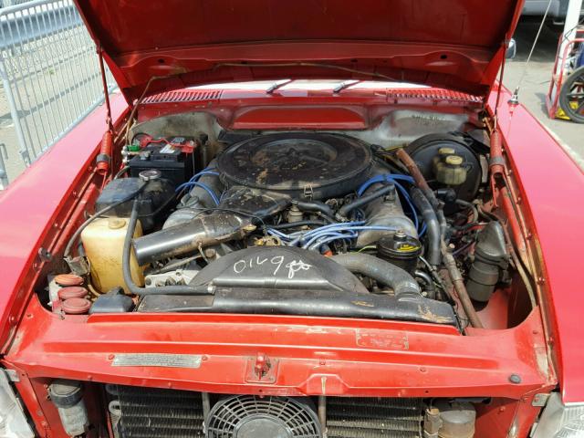 10704412002229 - 1972 MERCEDES-BENZ 450 SL RED photo 7