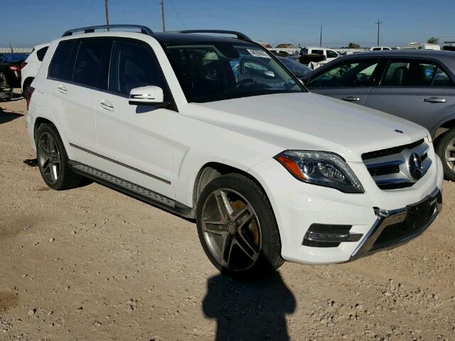 WDCGG8JB8EG242617 - 2014 MERCEDES-BENZ GLK 350 4M WHITE photo 1