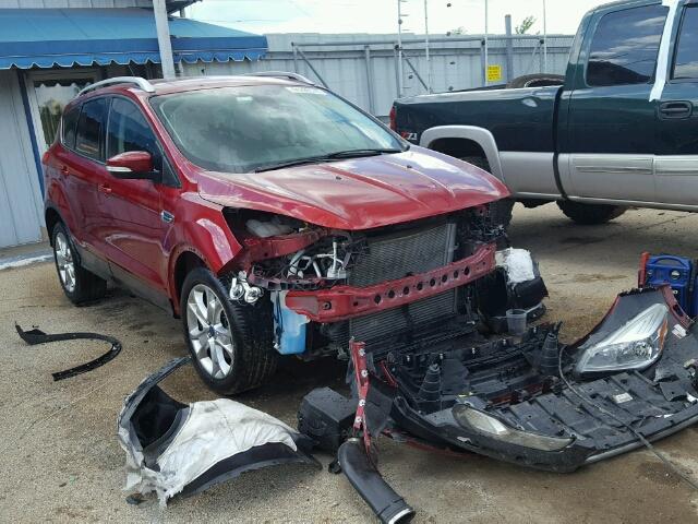 1FMCU9JX9EUE08560 - 2014 FORD ESCAPE TIT RED photo 1