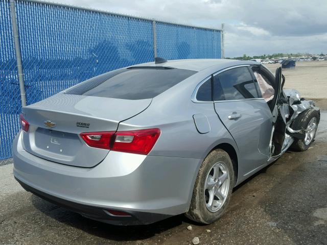 1G1ZB5ST6JF112668 - 2018 CHEVROLET MALIBU LS SILVER photo 4