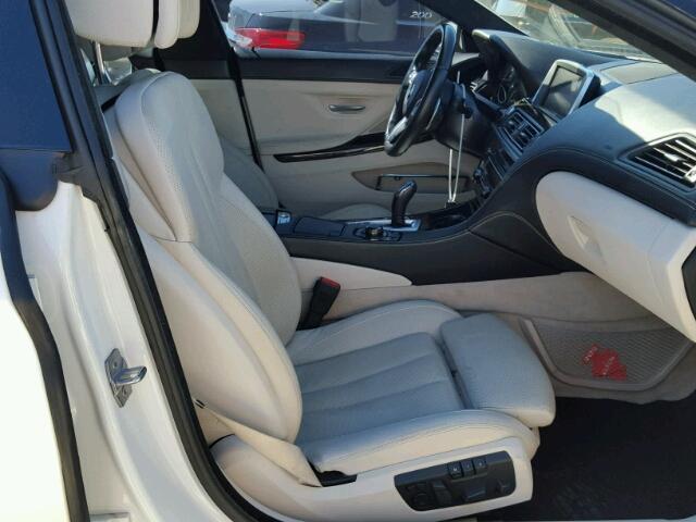 WBA6A0C50ED317482 - 2014 BMW 640 I WHITE photo 5