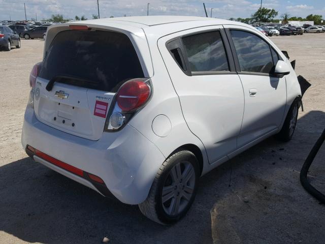 KL8CB6S96FC711059 - 2015 CHEVROLET SPARK LS WHITE photo 4