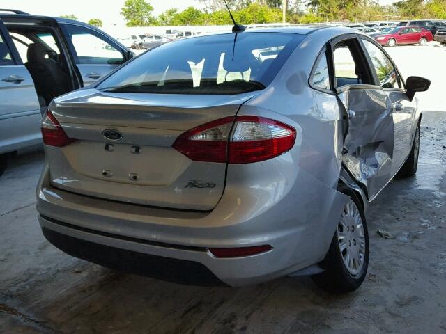 3FADP4AJXHM137098 - 2017 FORD FIESTA S SILVER photo 4