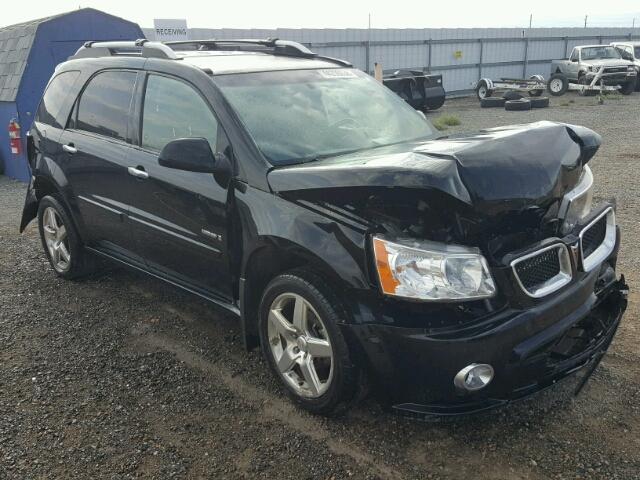 2CKDL637386319926 - 2008 PONTIAC TORRENT GX BLACK photo 1