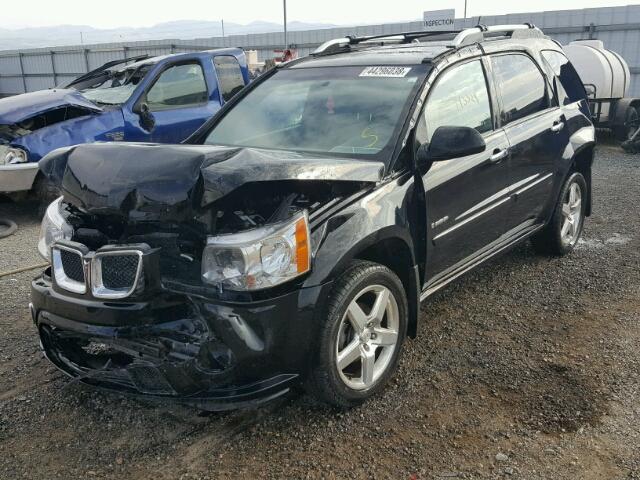 2CKDL637386319926 - 2008 PONTIAC TORRENT GX BLACK photo 2