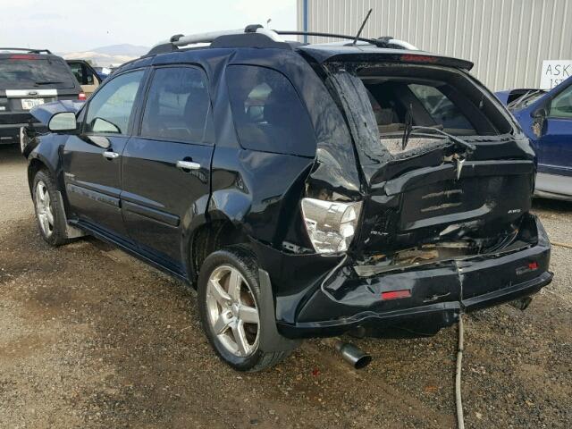 2CKDL637386319926 - 2008 PONTIAC TORRENT GX BLACK photo 3