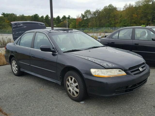 1HGCG66822A158248 - 2002 HONDA ACCORD BLACK photo 1