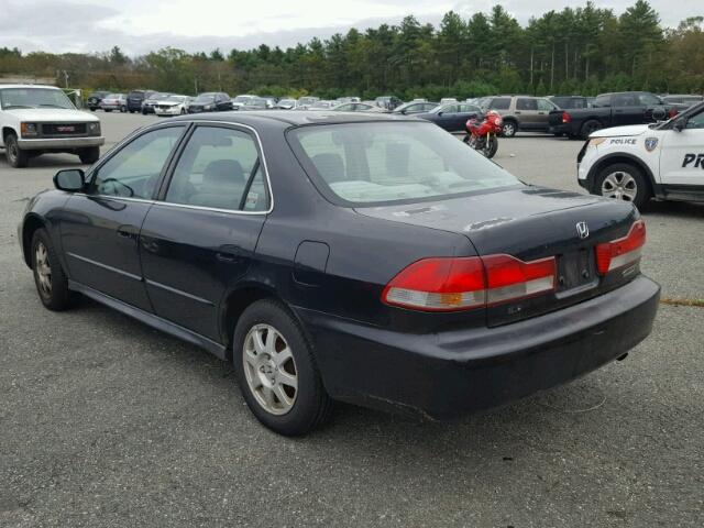 1HGCG66822A158248 - 2002 HONDA ACCORD BLACK photo 3