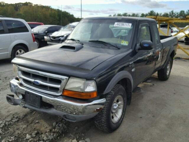 1FTZR15V5YPB51345 - 2000 FORD RANGER SUP BLACK photo 2