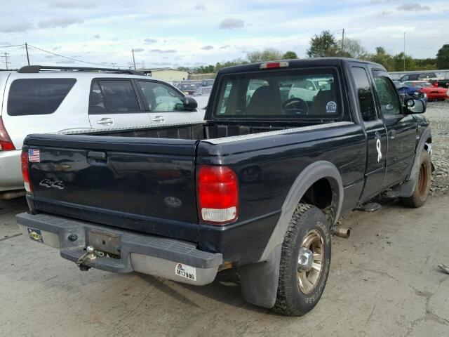 1FTZR15V5YPB51345 - 2000 FORD RANGER SUP BLACK photo 4