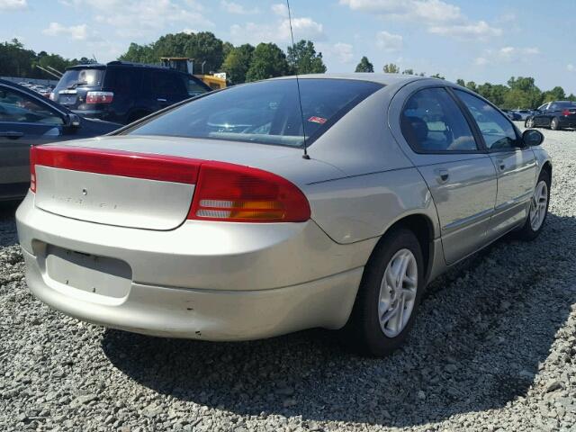 2B3HD46R9YH203837 - 2000 DODGE INTREPID BEIGE photo 4