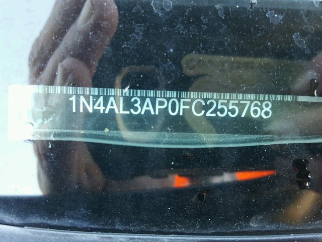 1N4AL3AP0FC255768 - 2015 NISSAN ALTIMA 2.5 GRAY photo 10