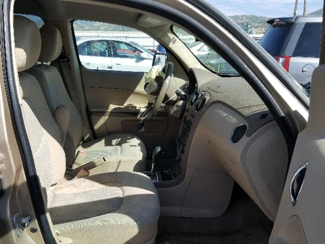 3GNDA13D48S572090 - 2008 CHEVROLET HHR LS ოქროსფერი ფოტო 5