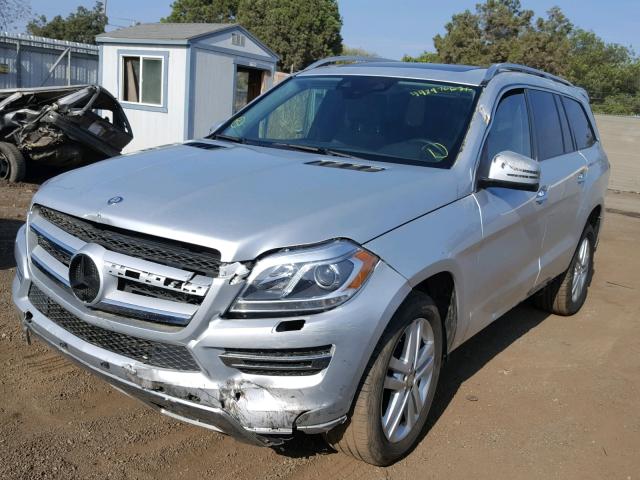 4JGDF6EE0GA698374 - 2016 MERCEDES-BENZ GL 450 4MA GRAY photo 2