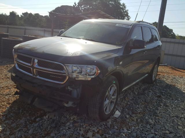 1D4RD2GG1BC623688 - 2011 DODGE DURANGO EX GRAY photo 2