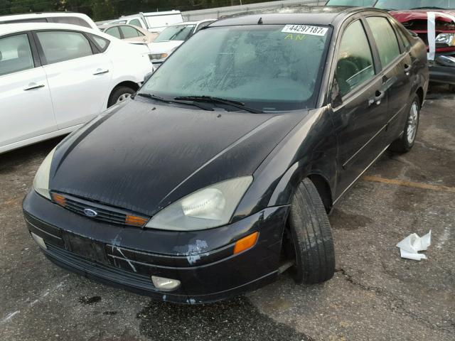 1FAFP38323W292361 - 2003 FORD FOCUS ZTS BLACK photo 2