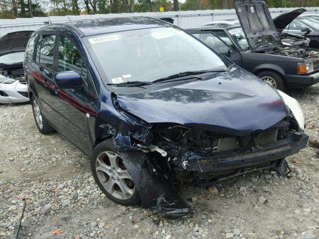 JM1CR29L680317093 - 2008 MAZDA 5 BLUE photo 1