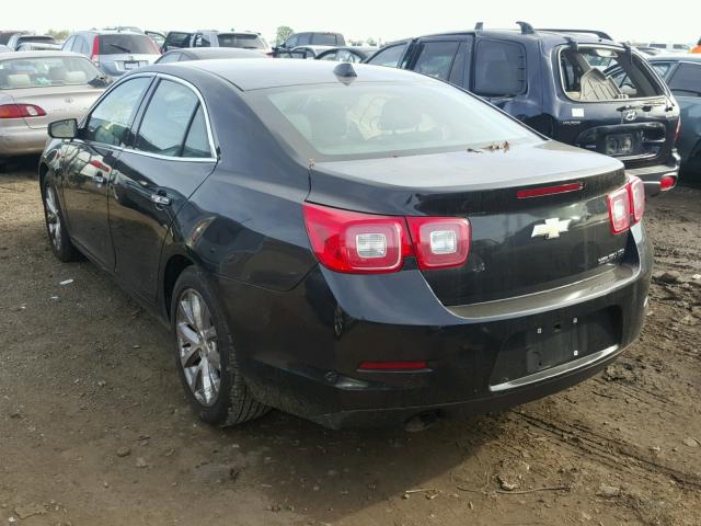 1G11H5SA7DF285324 - 2013 CHEVROLET MALIBU LTZ BLACK photo 3