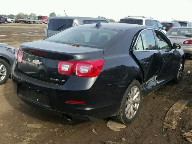 1G11H5SA7DF285324 - 2013 CHEVROLET MALIBU LTZ BLACK photo 4