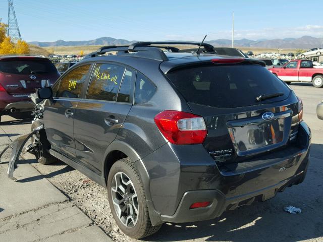 JF2GPABC9H8269670 - 2017 SUBARU CROSSTREK CHARCOAL photo 3